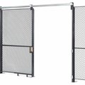 Global Industrial Wire Mesh Sliding Gate, 8x5 603338